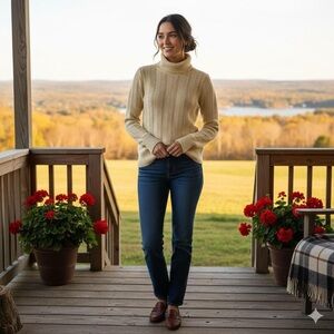 Vintage 1970s Turtleneck Sweater